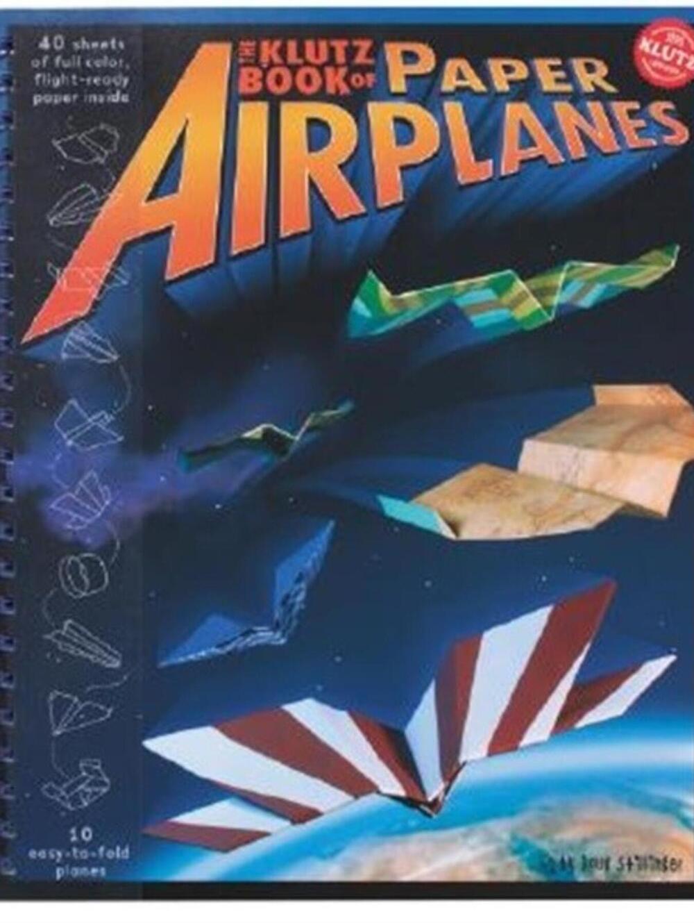 Klutz Book of Paper Airplanes ,Spiral Bound Brand NEW